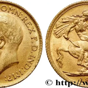 Expédition Rapide OR, PALLADIUM ET PLATINE INVESTISSEMENT 1 Souverain Georges V 1914 Londres fwo_737332 Monde