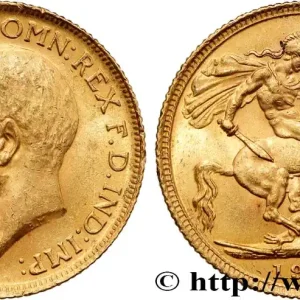 Premium OR, PALLADIUM ET PLATINE INVESTISSEMENT 1 Souverain Georges V 1915 Londres fwo_737334 Monde