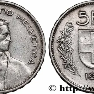 Meilleure Vente SUISSE 5 Francs Berger des Alpes 1932 Berne fwo_749935 Monde