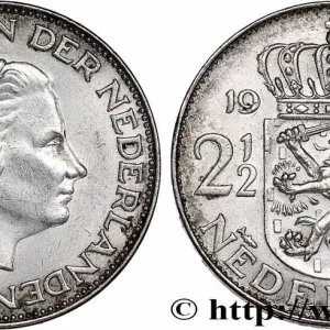 PAYS-BAS 2 1/2 Gulden Juliana 1964 Utrecht fwo_749940 Monde Achat Immédiat