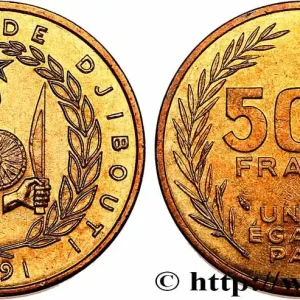 Commander Vite DJIBOUTI 500 Francs 1991 Paris fwo_750093 Monde