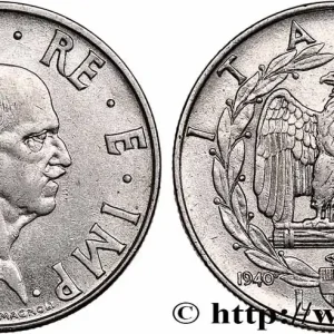 Quantité Limitée ITALIE 2 Lire Victor Emmanuel III an XVIII 1940 Rome fwo_750113 Monde