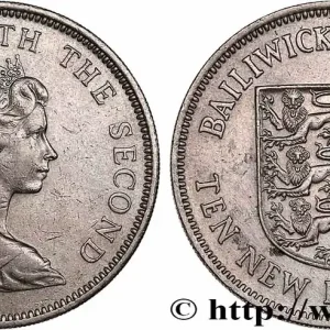 JERSEY 10 New Pence Elisabeth II 1968 fwo_750286 Monde Offre Du Jour