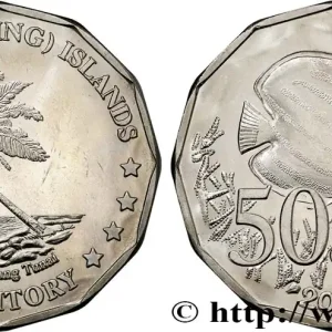 ÎLES KEELING COCOS 50 Cents 2004 fwo_751387 Monde Populaire