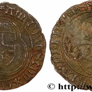 Produit De Marque SAVOIE - DUCHÉ DE SAVOIE - AMÉDÉE IX Parpaiolle ou double blanc (parpagliola o doppio bianco) n.d. Atelier Indéterminé fwo_748744 Monde