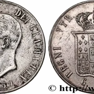 Livraison Express ITALIE - ROYAUME DES DEUX-SICILES 120 Grana François II 1859 Naples fwo_748880 Monde