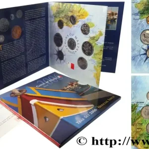 Retour Gratuit MALTE Série FDC - 8 monnaies 2006 fwo_671563 Monde