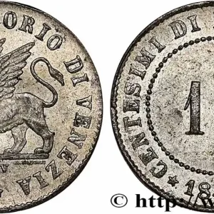 ITALIE - RÉPUBLIQUE DE VENISE 15 Centesimi Gouvernement provisoire de Venise 1848 Venise - V fwo_748878 Monde Haute Qualité