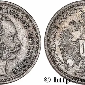 AUTRICHE 10 Kreuzer François-Joseph Ier 1872 Vienne fwo_749019 Monde Top Vente