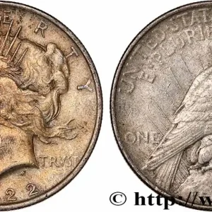 ÉTATS-UNIS D'AMÉRIQUE 1 Dollar Peace 1922 Philadelphie fwo_749153 Monde Acheter En Ligne