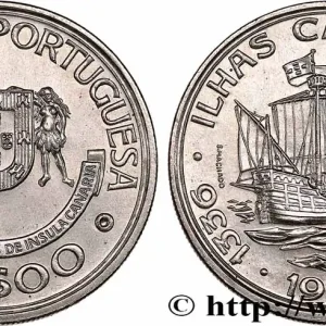 Vente Flash PORTUGAL 100 Escudos découverte des îles Canaries 1989 fwo_751935 Monde
