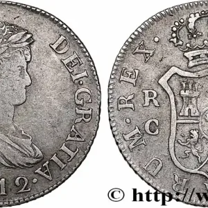 Expédition Rapide ESPAGNE 2 Reales Ferdinand VII 1812 Majorque fwo_752213 Monde