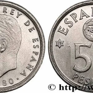 ESPAGNE 50 Pesetas Juan Carlos coupe du Monde de Football 1982 (1982) 1980 fwo_752281 Monde Nouveauté