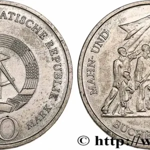 Must-Have ALLEMAGNE RÉPUBLIQUE DÉMOCRATIQUE 10 Mark armes de la RDA / Buchenwald 1972 Berlin fwo_749705 Monde