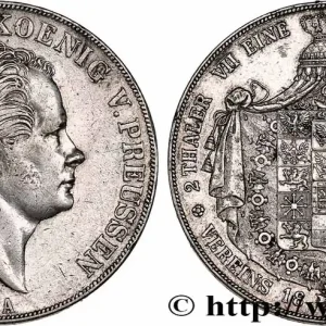 ALLEMAGNE - ROYAUME DE PRUSSE - FRÉDÉRIC-GUILLAUME IV 2 Thaler 1842 Berlin fwo_750204 Monde Acheter En Ligne