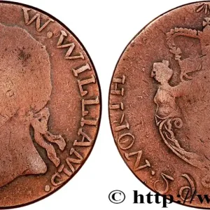 En Vogue ROYAUME-UNI (TOKENS) 1/2 Penny W. WILLIAMS 1792 fwo_746001 Monde