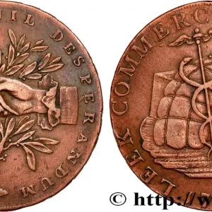 En Vogue ROYAUME-UNI (TOKENS) 1/2 Penny - Leek (Concordia) 1793 fwo_747202 Monde