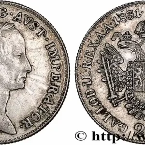 AUTRICHE 20 Kreuzer François Ier 1831 Vienne fwo_749498 Monde Achat Immédiat