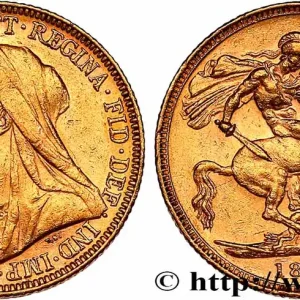 OR, PALLADIUM ET PLATINE INVESTISSEMENT 1 Souverain Victoria type vieille tête 1896 Melbourne fwo_751367 Monde Offre Du Jour