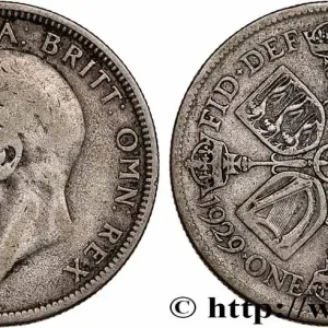 Haute Qualité ROYAUME-UNI 1 Florin Georges V 1929 fwo_753452 Monde