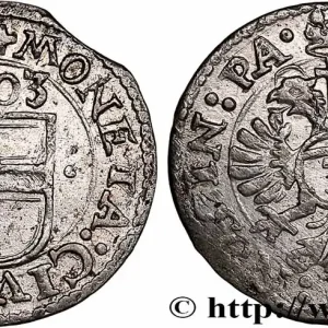 Soldes SUISSE - CANTON DE ZOUG 1 Groschen (3 Kreuzer) 1603 fwo_753457 Monde