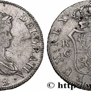 ESPAGNE 2 Reales Ferdinand VII 1812 Majorque fwo_753499 Monde En Vogue