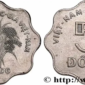 VIET NAM SUD 5 Dong 1966 fwo_753621 Monde Vente Flash