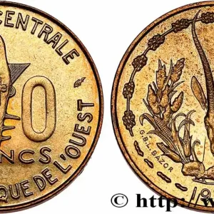 Tendance ÉTATS DE L'AFRIQUE DE L'OUEST (BCEAO) 10 Francs BCEAO 19769 Paris fwo_753673 Monde