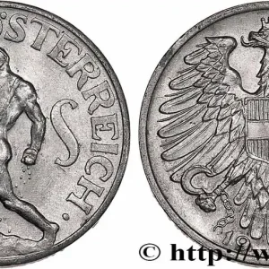 AUTRICHE 1 Schilling aigle / semeur 1957 fwo_753674 Monde Dernière Chance