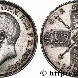 Promotion ROYAUME-UNI 1 Florin Georges V 1918 fwo_753710 Monde