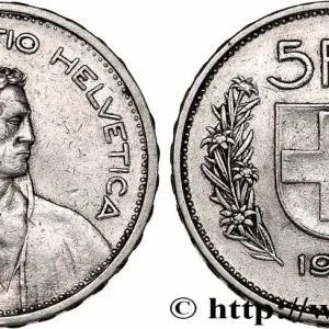 SUISSE 5 Francs Berger des Alpes 1932 Berne fwo_753726 Monde Acheter Direct