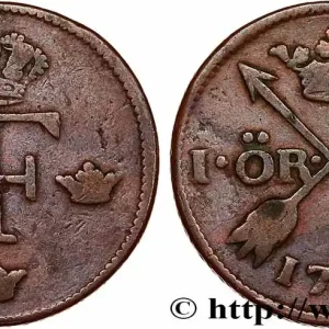 SUÈDE 1 Ore Adolphe Frédéric Ier 1761 fwo_753727 Monde Meilleur Prix