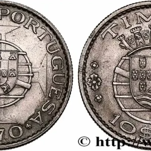 TIMOR 10 Escudos Colonie Portugaise 1970 fwo_753748 Monde Expédié Aujourd’hui