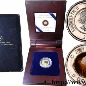Must-Have CANADA 5 Dollars Proof Lune du Cerf 2011 fwo_739134 Monde