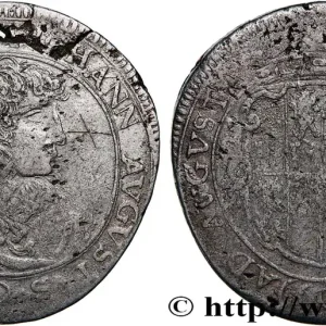 ALLEMAGNE - SILÉSIE 60 Kreuzer Jean Auguste 1676 fwo_751764 Monde Prix Choc