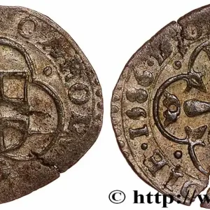 SAVOIE - DUCHÉ DE SAVOIE - CHARLES-EMMANUEL Ier Parpaiolle du 3e type (parpagliola di III tipo) 1586 Gex fwo_753208 Monde Bon Plan