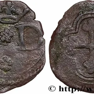 Fait Main SAVOIE - DUCHÉ DE SAVOIE - CHARLES-EMMANUEL Ier Quart de sol (quarto di soldo), 7e type n.d. fwo_753225 Monde