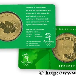 Dernière Chance AUSTRALIE 5 Dollars J.O. de Sydney : tir à l’arc 2000 fwo_708463 Monde