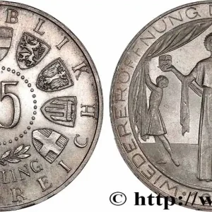 Exclusif AUTRICHE 25 Schilling réouverture du théâtre national de Vienne 1955 fwo_725804 Monde