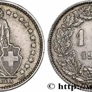 Commander Vite SUISSE 1 Franc Helvetia 1957 Berne fwo_730647 Monde