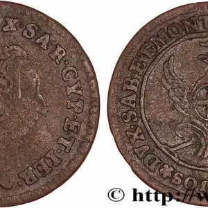 Offre Exclusive SAVOIE - DUCHÉ DE SAVOIE - CHARLES-EMMANUEL III 2 sols de demi (soldi 2.6) 1757 Turin fwo_745856 Monde
