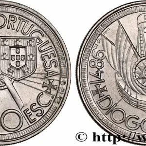 PORTUGAL 100 Escudos Diogo Cao et l’exploration des côtes africaines en 1486 1987 fwo_751260 Monde Commander Maintenant