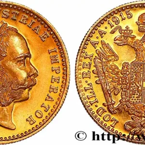 Must-Have OR, PALLADIUM ET PLATINE INVESTISSEMENT 1 Ducat refrappe moderne François-Joseph Ier 1915 fwo_751371 Monde