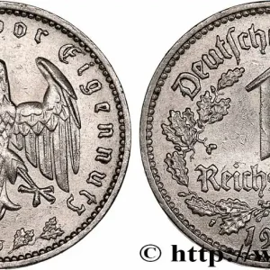 ALLEMAGNE 1 Reichsmark aigle 1934 Hambourg fwo_754391 Monde Soldes