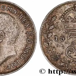 ROYAUME-UNI 3 Pence Georges V 1919 fwo_754411 Monde Produit De Marque