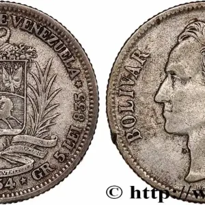 Offre Limitée VENEZUELA 1 Bolivar Simon Bolivar 1954 Philadelphie fwo_754422 Monde