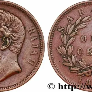 SARAWAK 1 Cent Sarawak Rajah James Brooke 1863 Birmingham fwo_755542 Monde Achat Immédiat