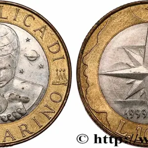 Expédition Rapide SAINT-MARIN 1000 Lire enfant de l’univers / les explorations 1999 Rome - R fwo_755556 Monde