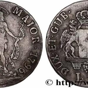 ITALIE - RÉPUBLIQUE DE GÊNES 2 Lire 1796 Gênes fwo_750428 Monde Haute Qualité