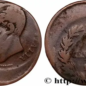 ITALIE - VICTOR EMMANUEL II 5 centesimi, frappe décentrée 1862 fwo_750450 Monde Nouvelle Collection